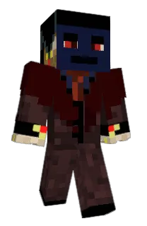 Front of Bestag's skin