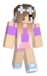 Slim Minecraft skin