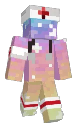black and calico Minecraft skin — Classic model