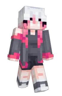 Front of RedRiibbon's skin