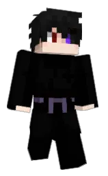 alveszxy's Minecraft skin wearing the Purple Heart cape