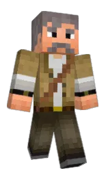 xAmerican's Minecraft skin wearing the Minecraft Experience cape
