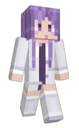 whisper and east side Minecraft skin — Slim model