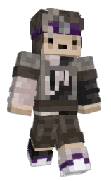 taupe and armadillo Minecraft skin — Slim model — first worn by brandovey
