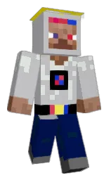 french gray and stratos Minecraft skin — Classic model