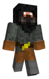 bull shot and black Minecraft skin — Classic model — first worn by aidansroadams