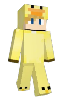 Front of Minecraft skin