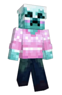 Front of Minecraft skin