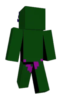 Front of Barkenbat's skin