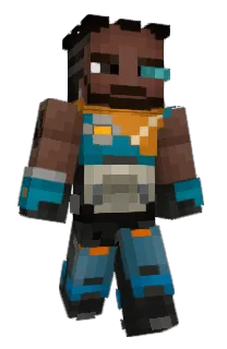 Front of Minecraft skin