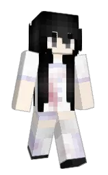 serenade and cod gray Minecraft skin — Slim model — first worn by Nap