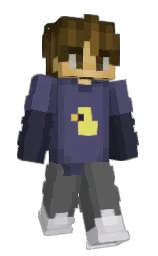 mulled wine and dove gray Minecraft skin — Slim model — first worn by Fiqshy