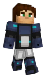 VexiumZ's Minecraft skin wearing the Crafter cape