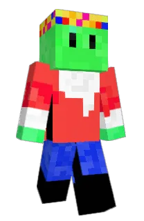 Front of Minecraft skin
