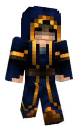 AboutTheBear's Minecraft skin wearing the Migrator cape