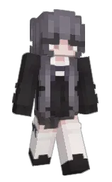 Duhaa's Minecraft skin wearing the Pan cape