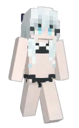 old lace and pot pourri Minecraft skin — Slim model — first worn by OmeiKa