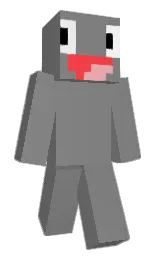 Zynxmc0's Minecraft skin wearing the Purple Heart cape