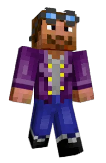 Front of Praeson's skin