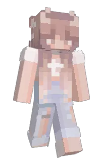 Front of chckien's skin