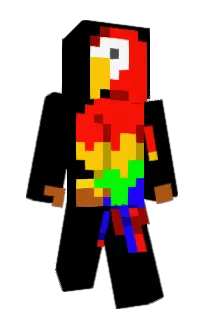 Front of skapipi's skin