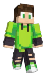 Jestem_Shrek's Minecraft skin wearing the Migrator cape