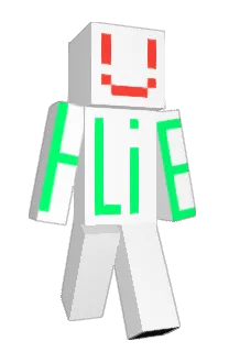 Front of MrGraphite's skin