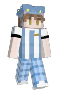 Front of Obeles's skin