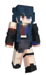 Slim Minecraft skin