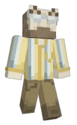 BESTKatarinaEUNE's Minecraft skin wearing the Pan cape