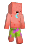 9olf Minecraft avatar full body