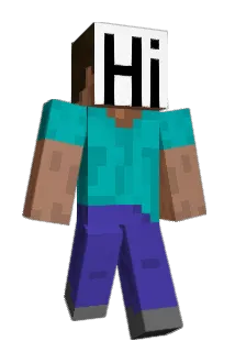A1011001 Minecraft avatar full body