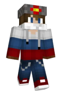 A1L2E3X Minecraft avatar full body