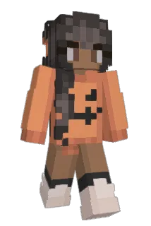 A5hbrown Minecraft avatar full body