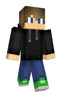 ABBERANTzero Minecraft avatar full body