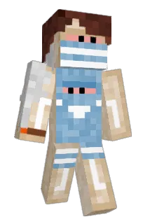 ABlanky Minecraft avatar full body