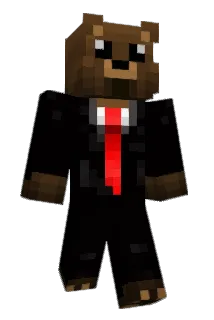 AChubbyBear Minecraft avatar full body