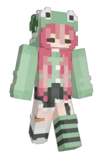 ACuuuteNyanCat Minecraft avatar full body