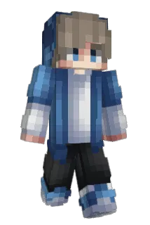 ADB124 Minecraft avatar full body