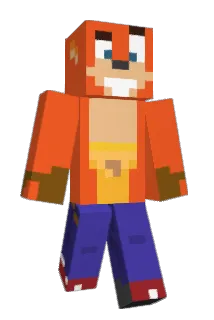 ADHD_DOG Minecraft avatar full body