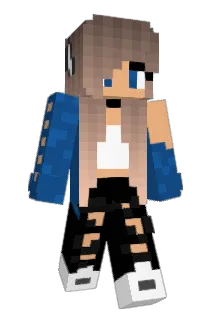 ADHD_GIRL Minecraft avatar full body
