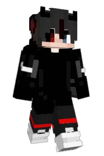 ADemonSenpai Minecraft avatar full body