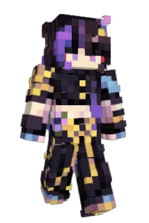 AEchaotic Minecraft avatar full body