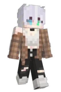 AEgo11 Minecraft avatar full body