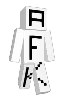 AFKMAN1 Minecraft avatar full body