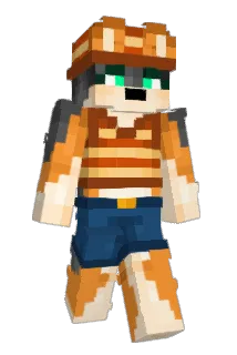 AFidgetFox Minecraft avatar full body