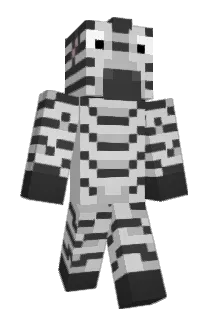 AGGRESIVEZEBRA Minecraft avatar full body