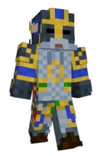 AGoldenChicken Minecraft avatar full body