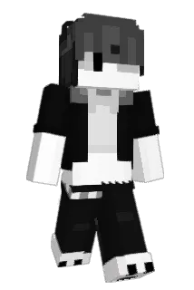 AHyeena Minecraft avatar full body