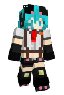 AIDISL Minecraft avatar full body